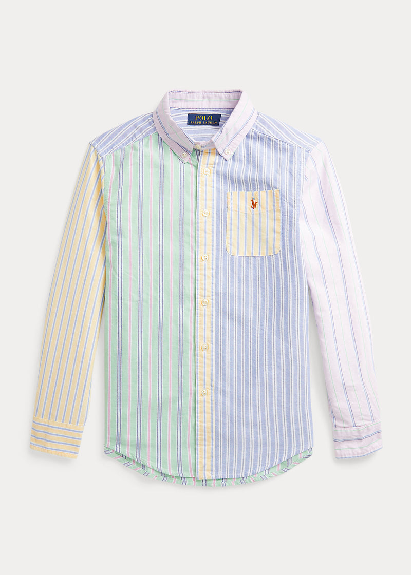 Ralph Lauren Cotton Stripe Shirt FANCY STRIPE FUNSHIRT