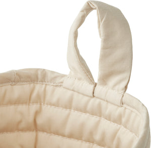 Liewood Faye quilted basket Peach/sea shell mix