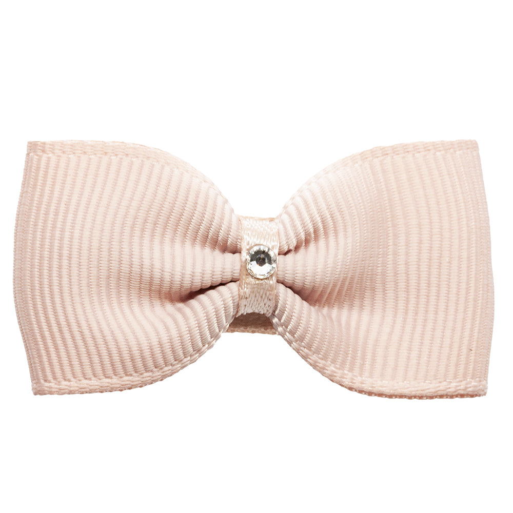 Liten babysløyfe med Swarovski Vanilla