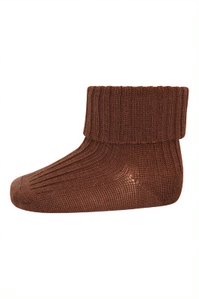 MP Wool Socks Rib Root Beer