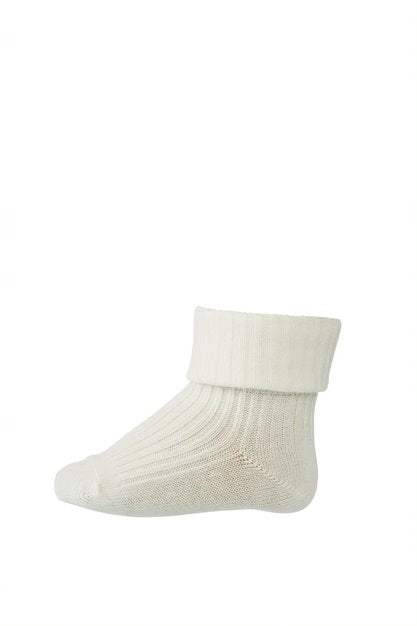 MP RIB Socks Creme White