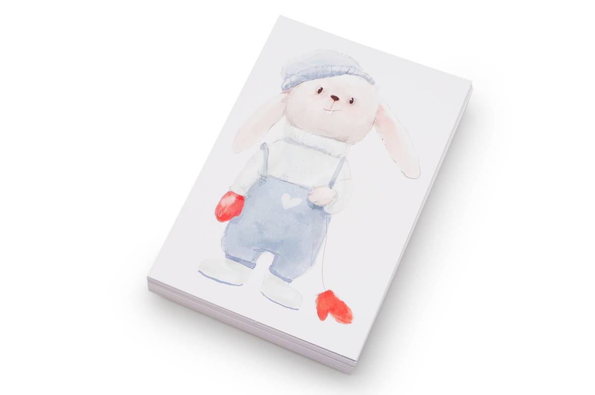 Kort Kanin med Votter