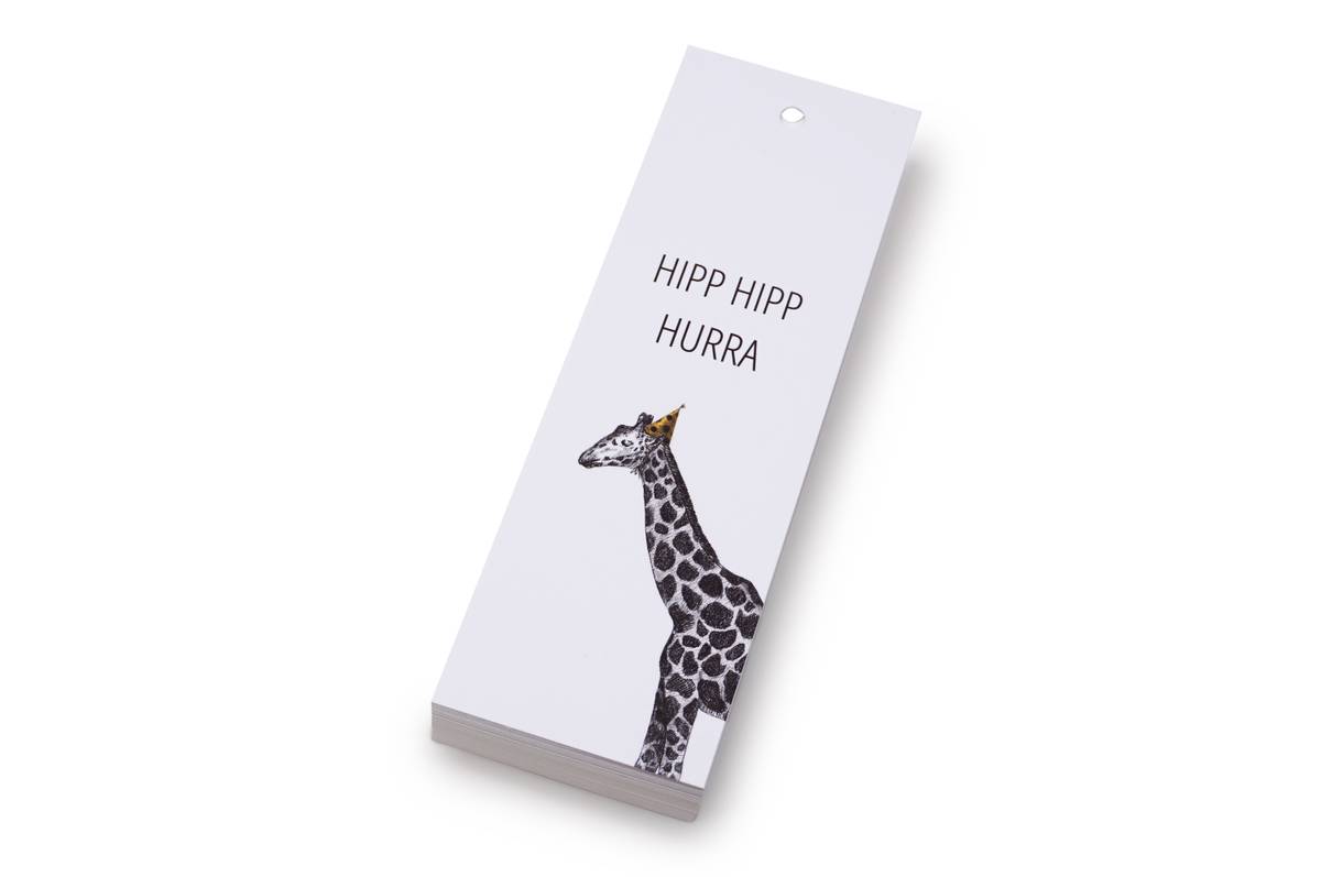 Kort Hipp Hipp Hurra Sjiraff